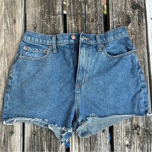 VS Pink Denim Shorts Jrs Sz 6